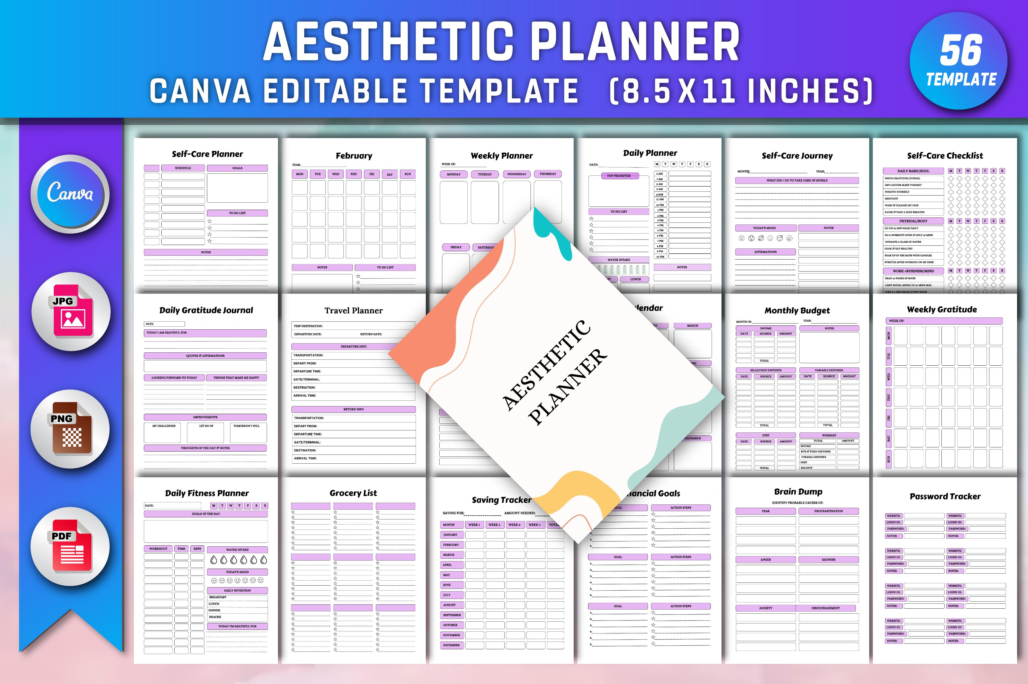 Aesthetic Planner