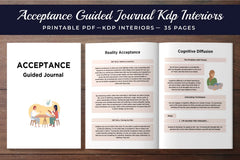 Acceptance Guided Planner Bundle - CraftNest - Digital Crafting and Art