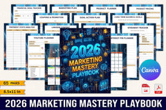 Marketing Mastery Playbook: Unlock Success - CraftNest - Digital Crafting and Art
