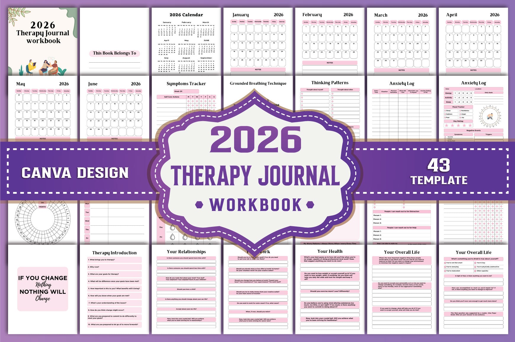 Therapy Workbook for Personal Growth