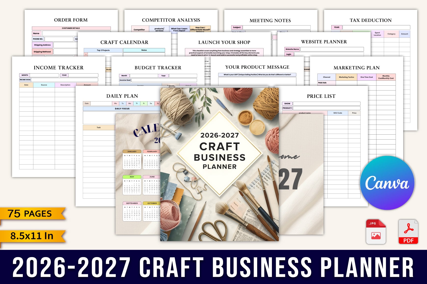 Craft Business Planner