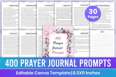 Prayer Prompts Guide for Inspiration - CraftNest - Digital Crafting and Art