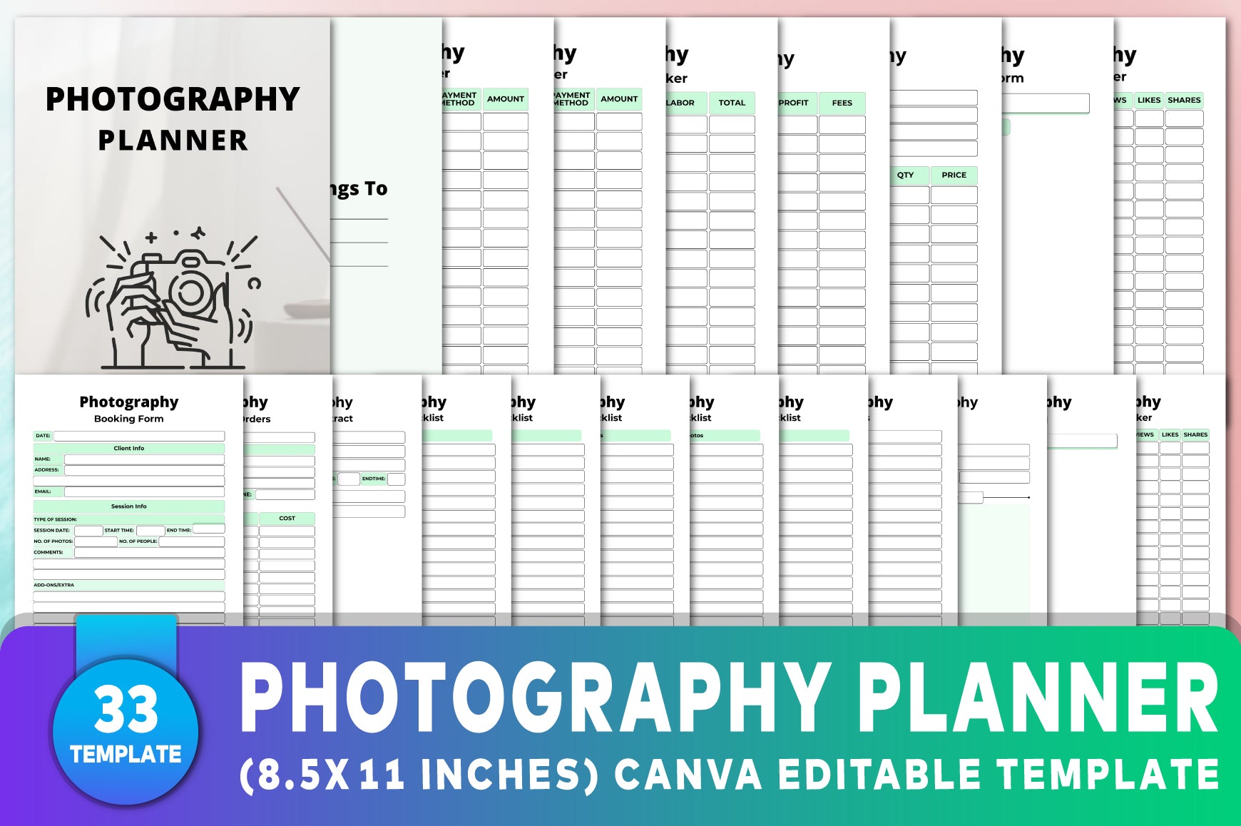 Photography Planner