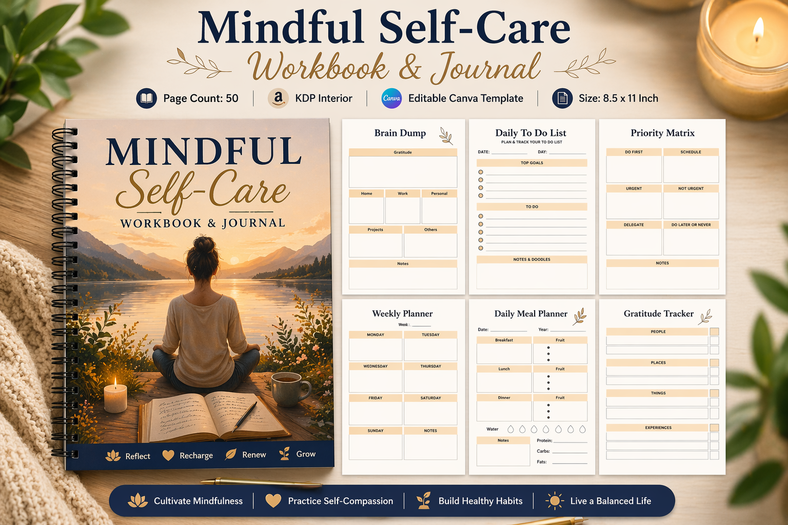 Mindful Self-Care Book