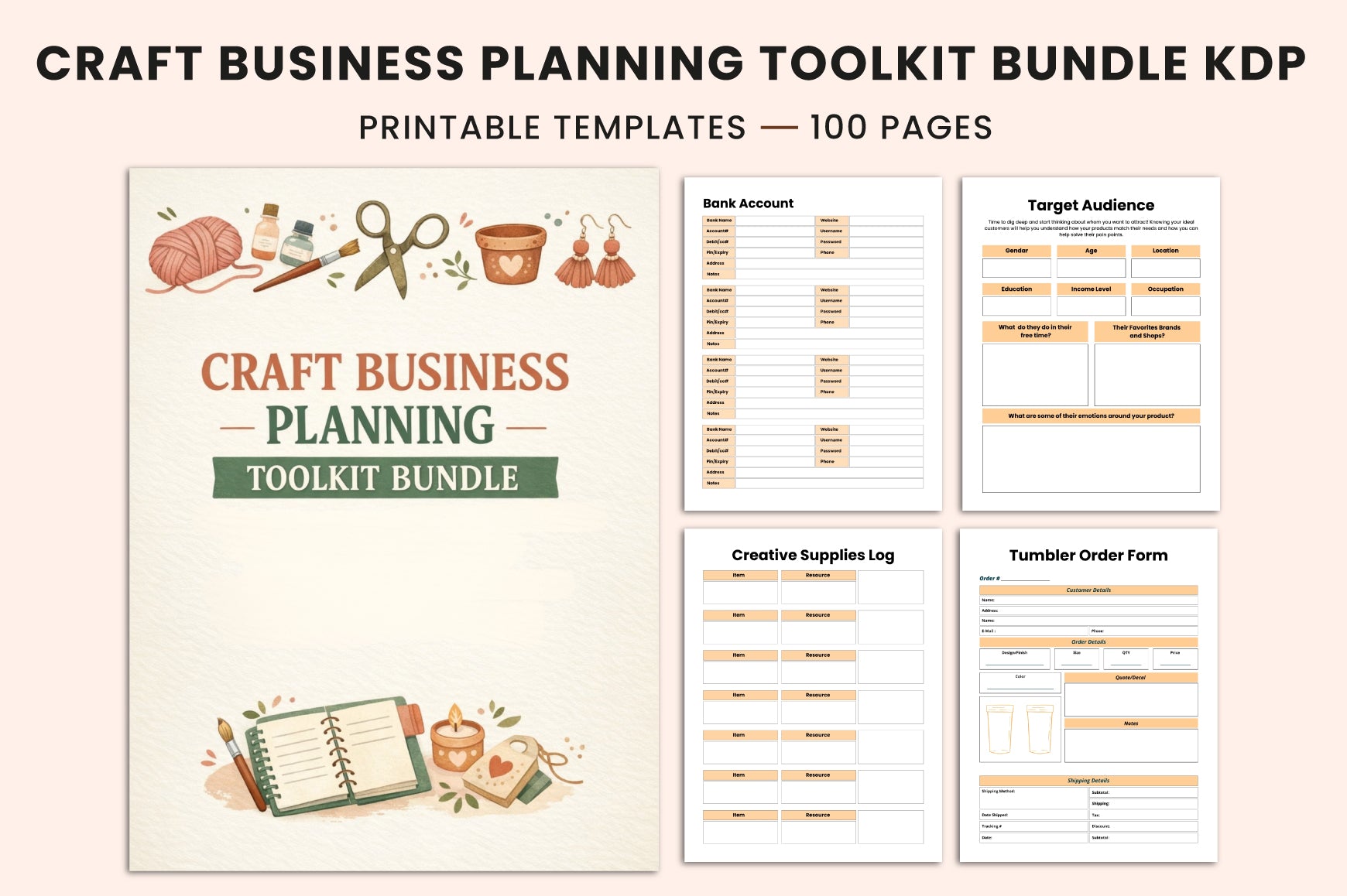 Craft Business Planning Toolkit Planner