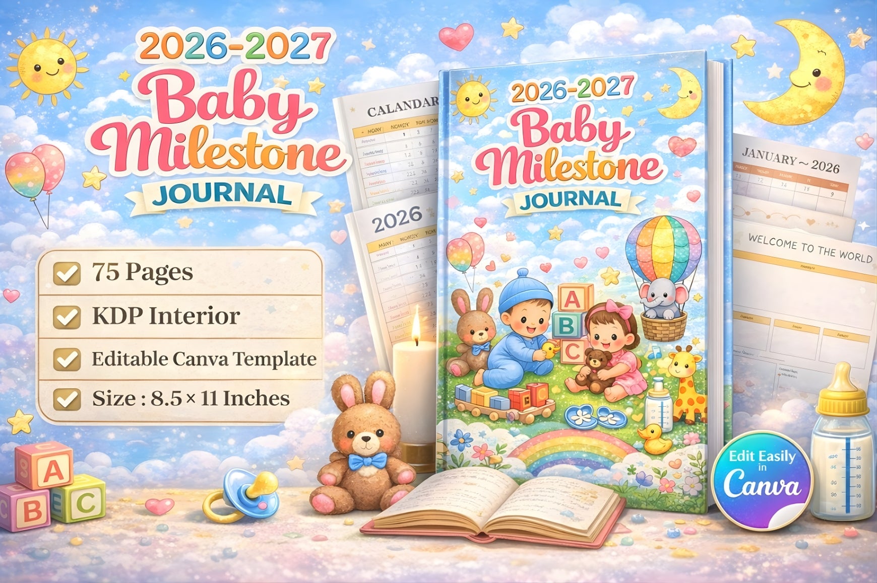 Baby Milestone Journal