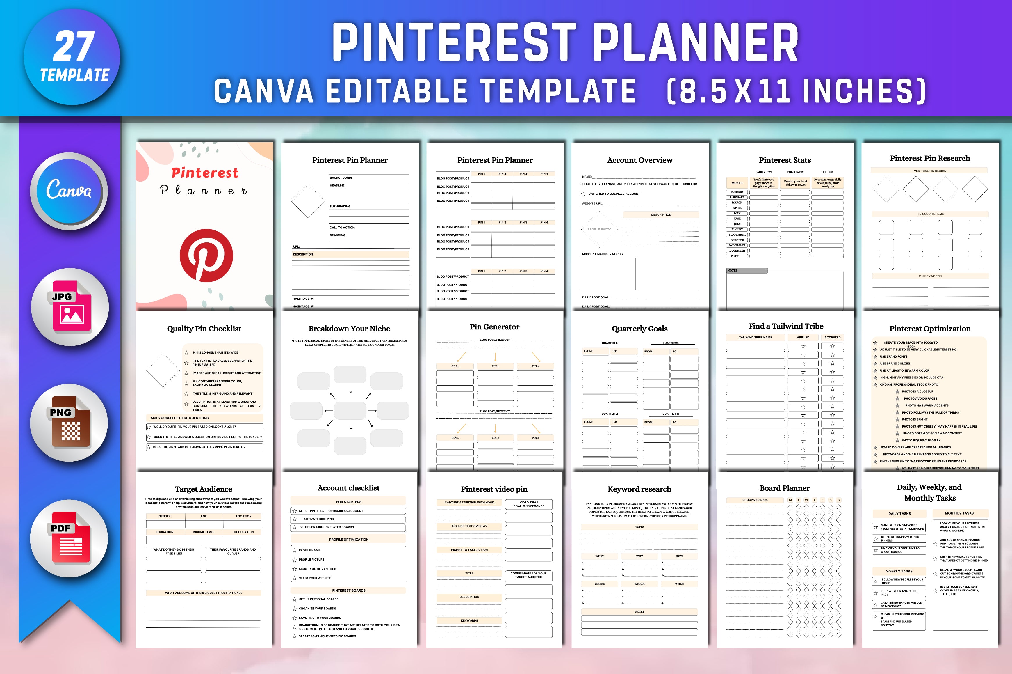 Pinterest Planner