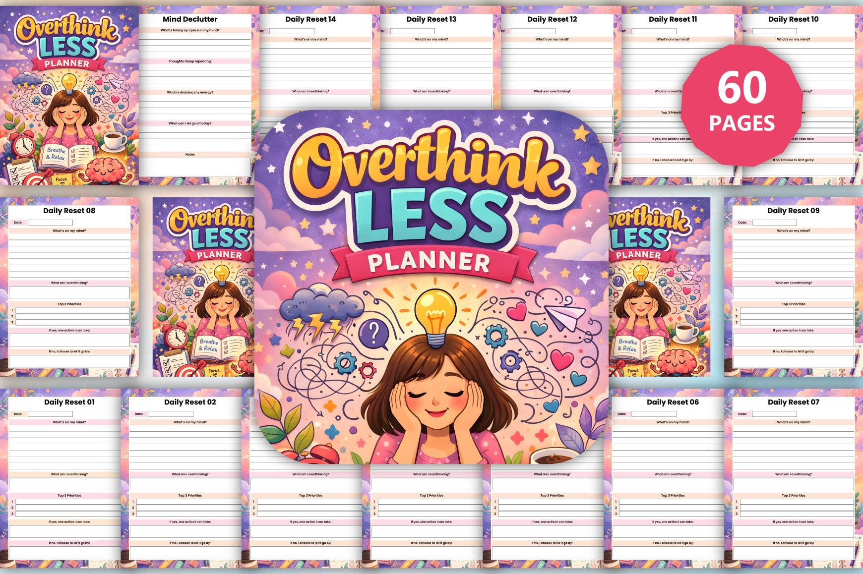Overthink Less Planner