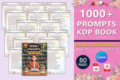 Creative KDP Book Prompts - CraftNest - Digital Crafting and Art