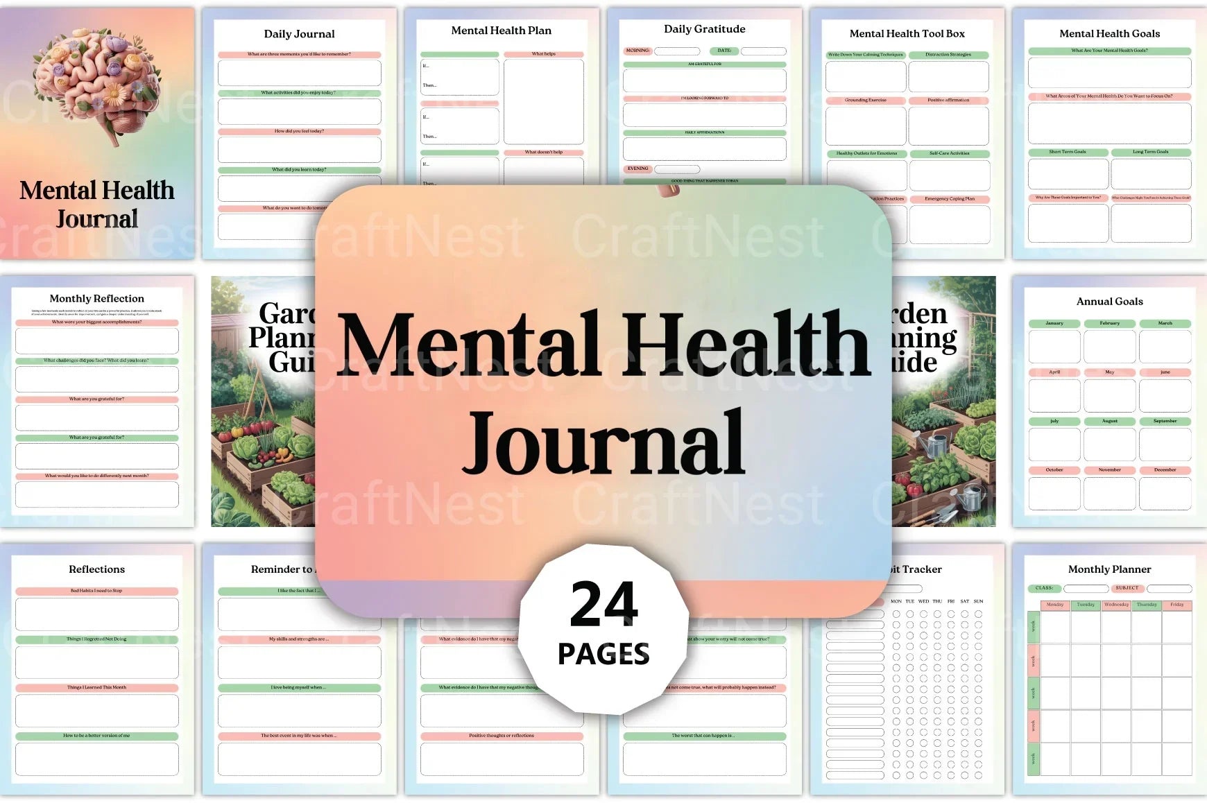 Optimized Title: "Mental Health Insights" - CraftNest - Digital Crafting and Art