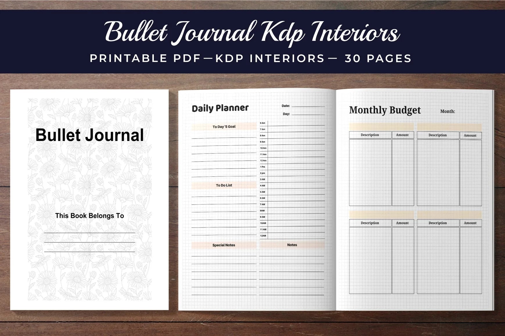 Bullet Planner - CraftNest - Digital Crafting and Art