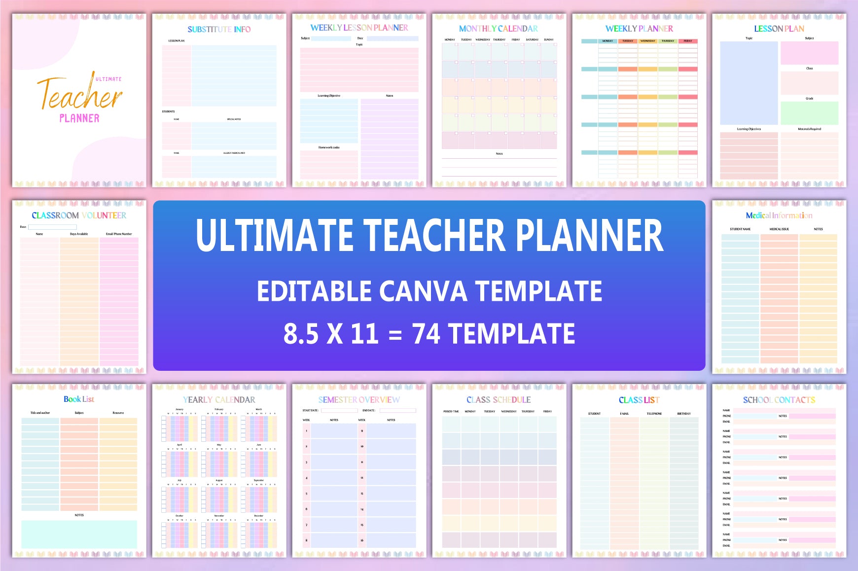 Ultimate Teacher Planner