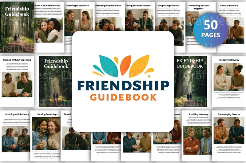 Ultimate Friendship Guidebook - CraftNest - Digital Crafting and Art