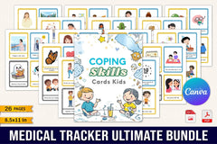 Coping Skills Cards for Kids - CraftNest - Digital Crafting and Art