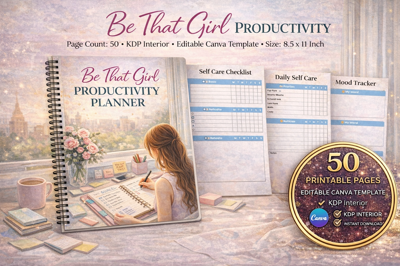 Be That Girl Productivity Planner
