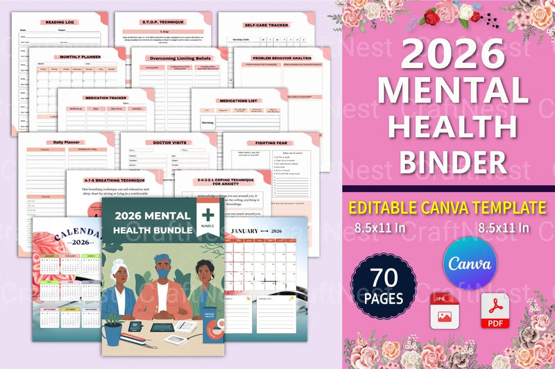 Enhancing Mental Health: Strategies and Tips - CraftNest - Digital Crafting and Art