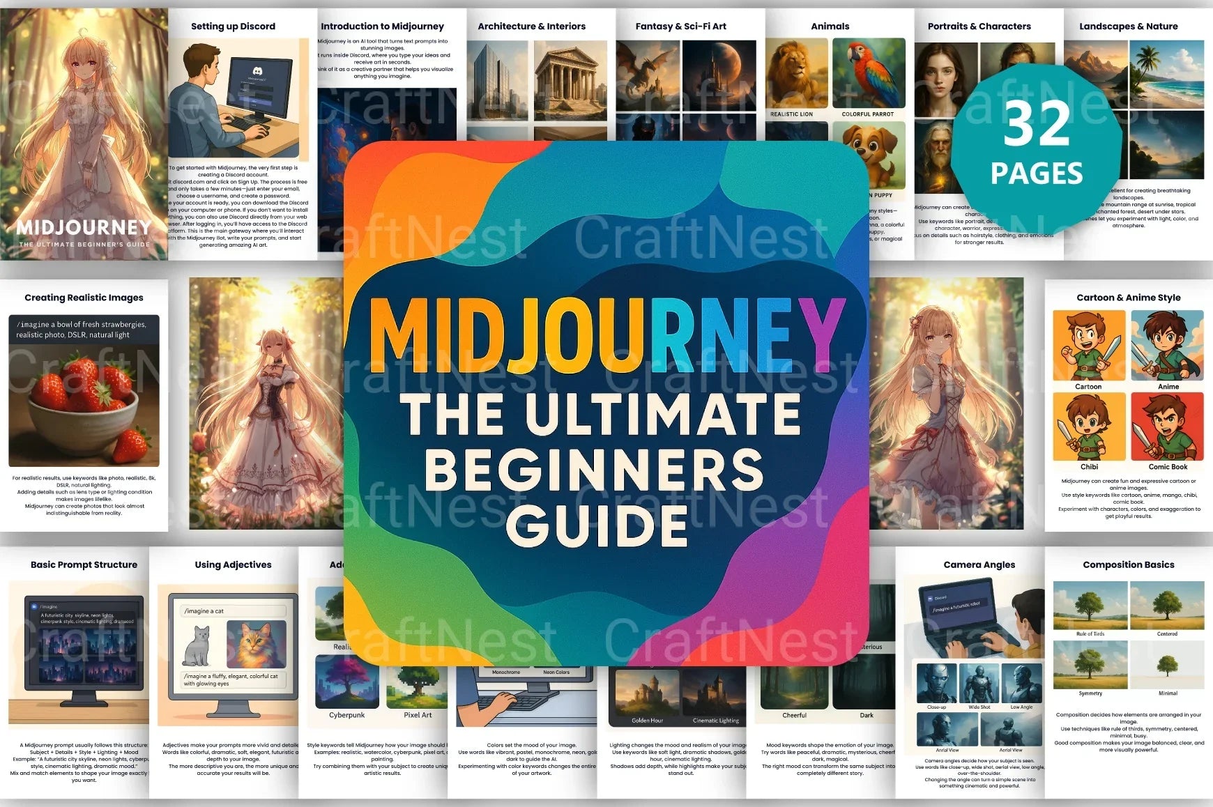 Midjourney: The Ultimate Beginner's Guide - CraftNest - Digital Crafting and Art