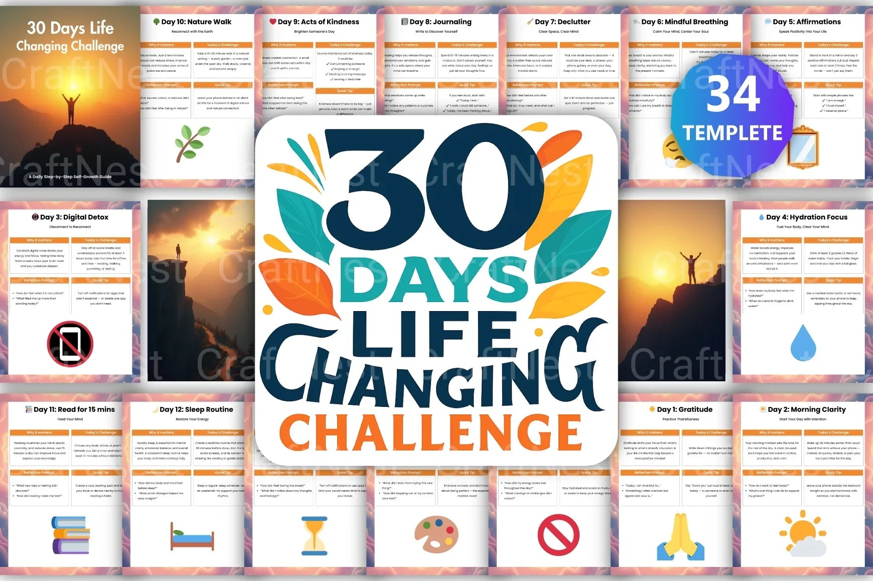 Life-Changing 30-Day Challenge - CraftNest - Digital Crafting and Art