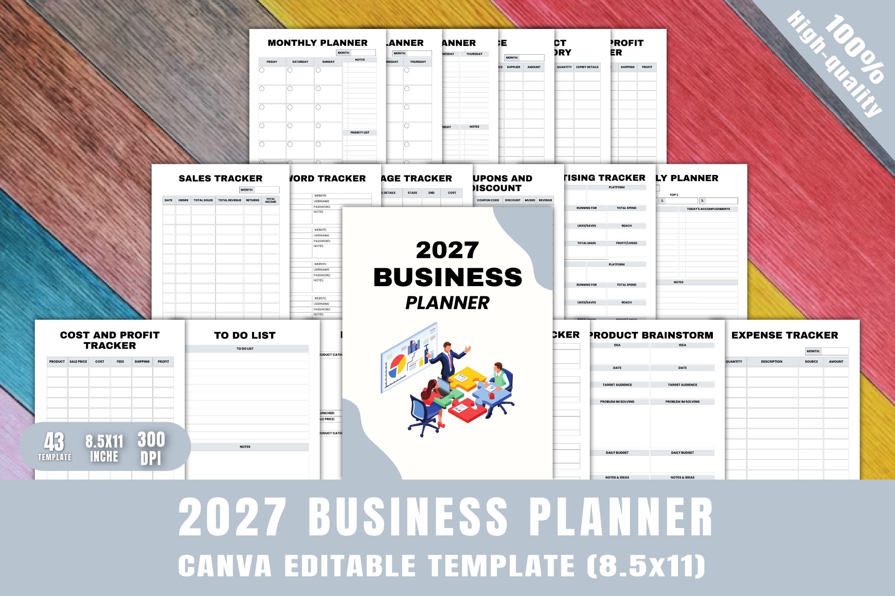 Business Planner Template