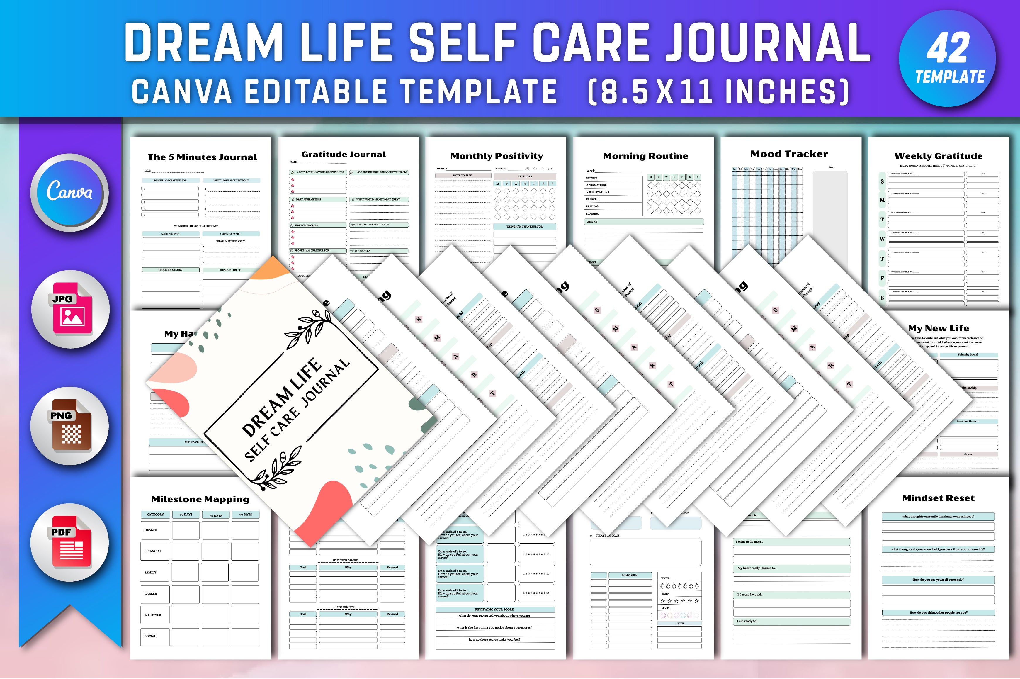Dream Life Self Care Journal