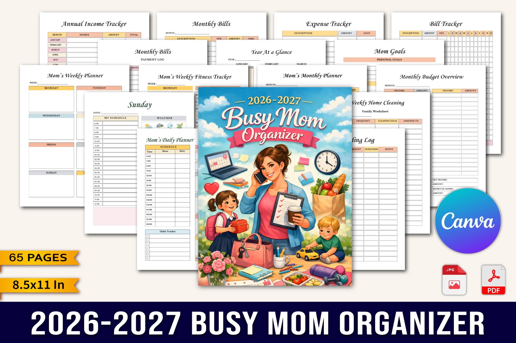 Busy Mom Planner