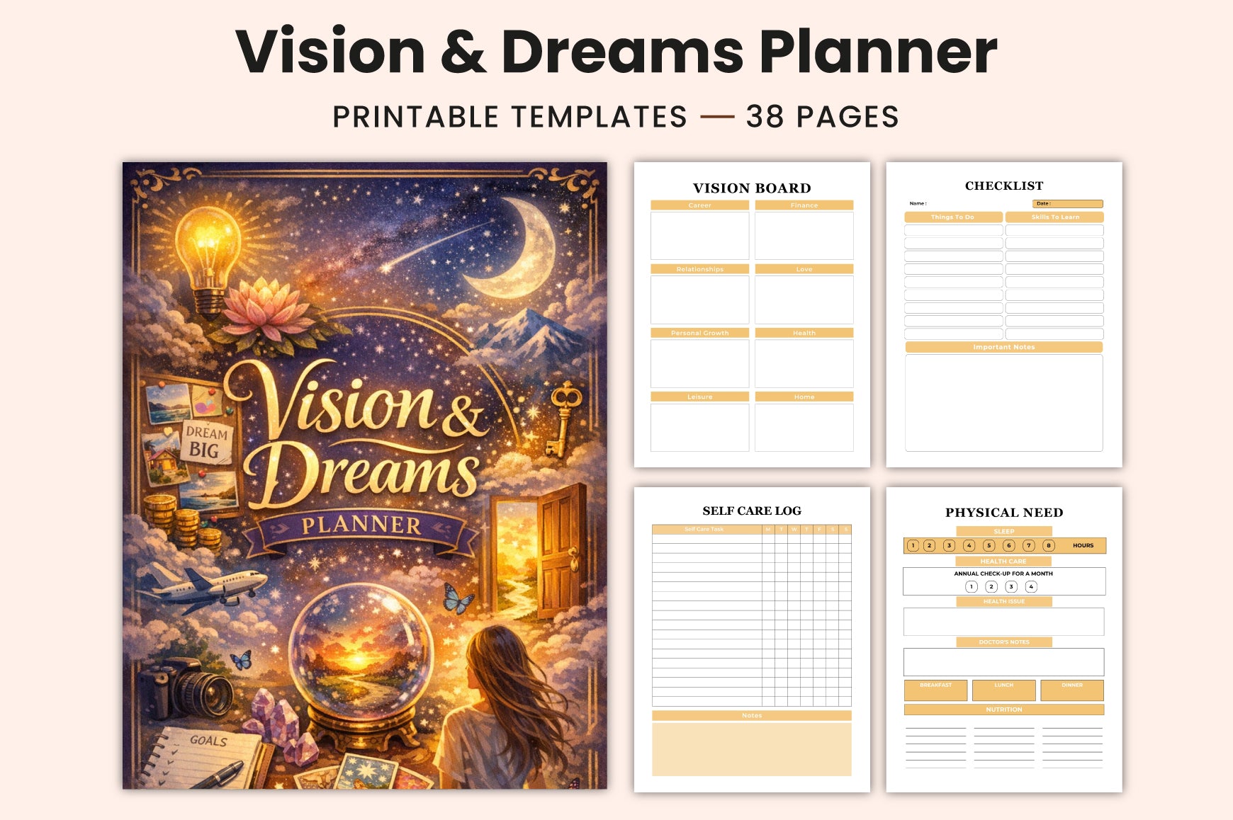 Vision Dreams Planner