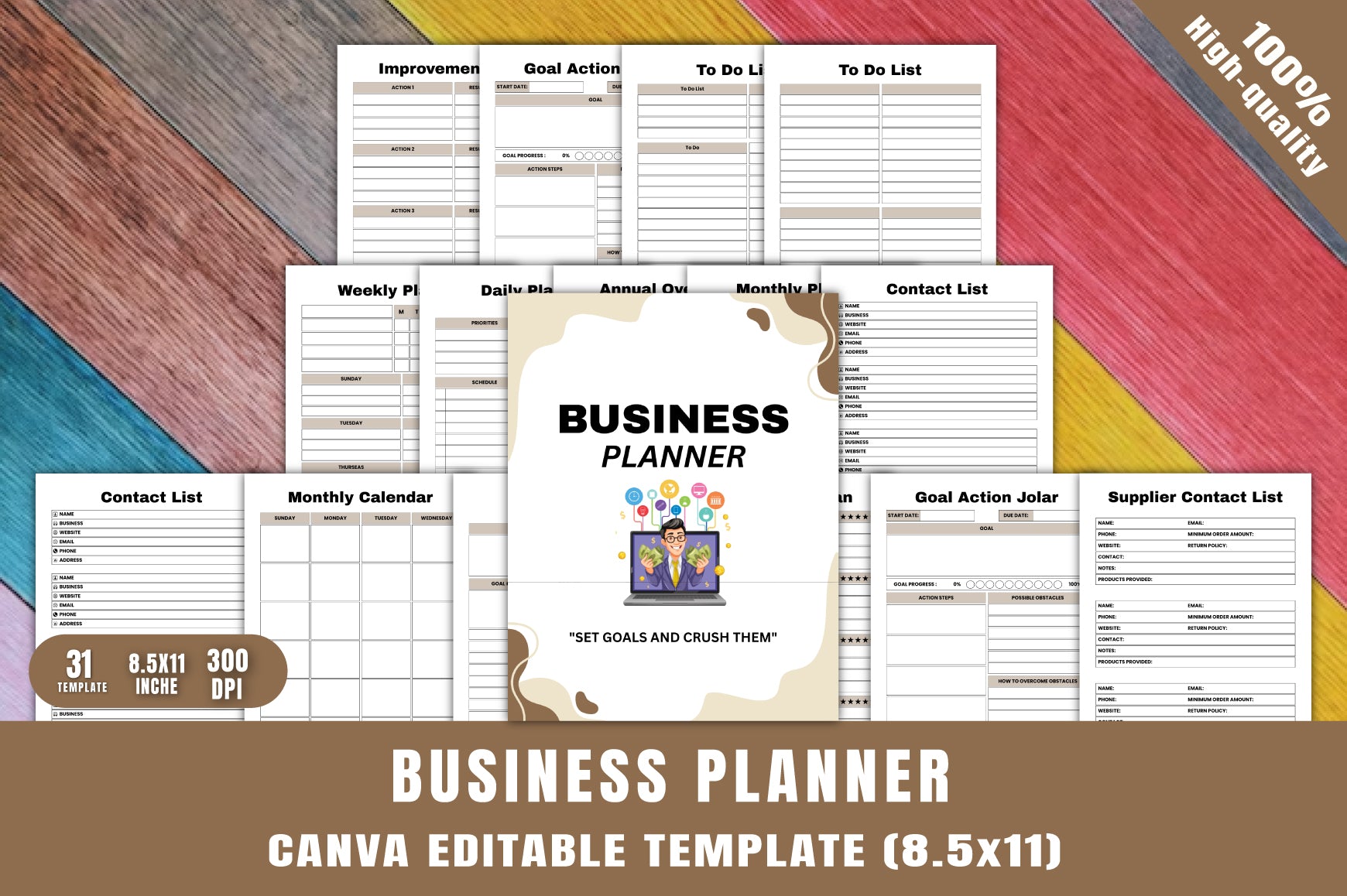 Business Planner Template