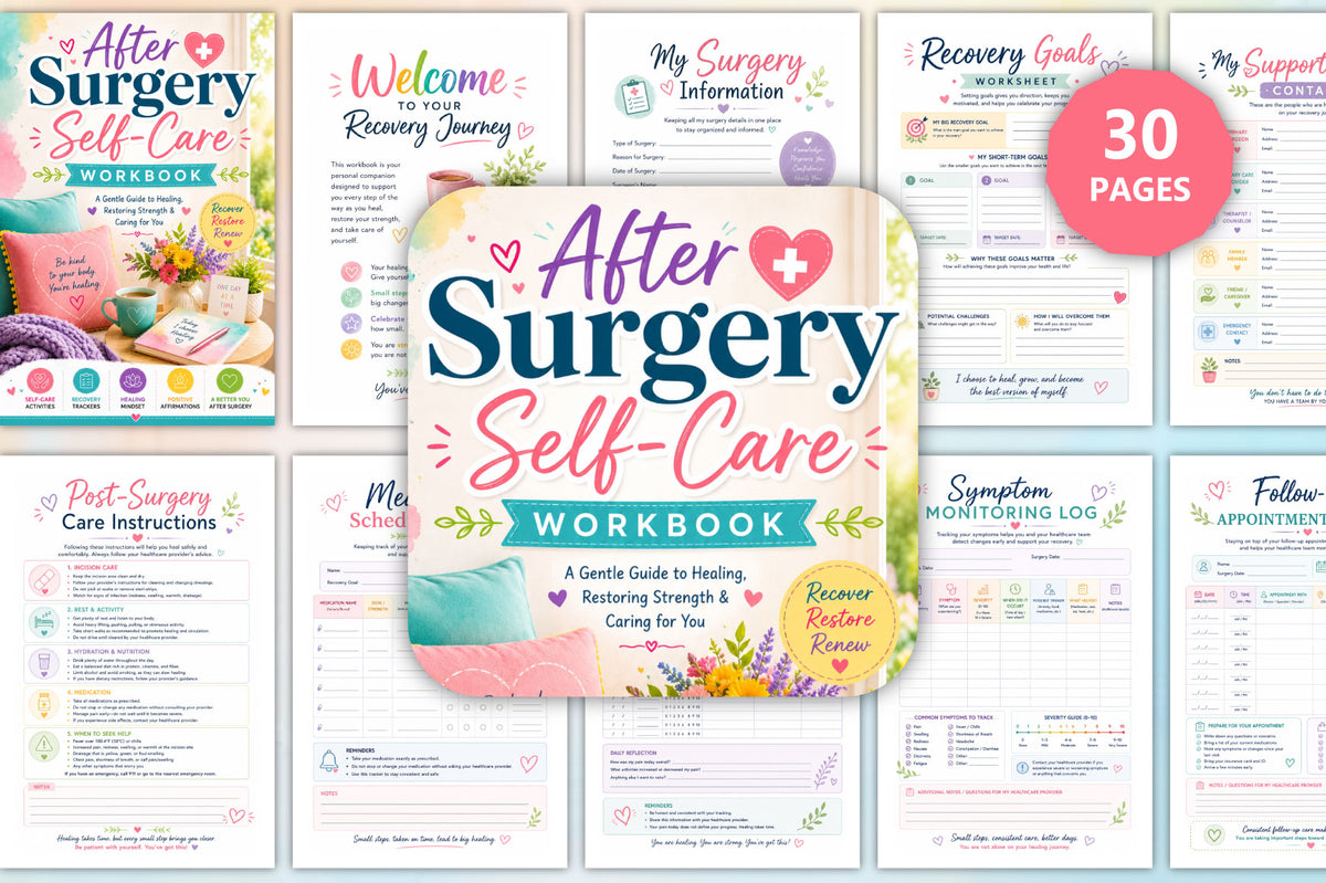 After Surgery Self-Care Workbook