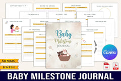 Baby Milestone Tracker - CraftNest - Digital Crafting and Art