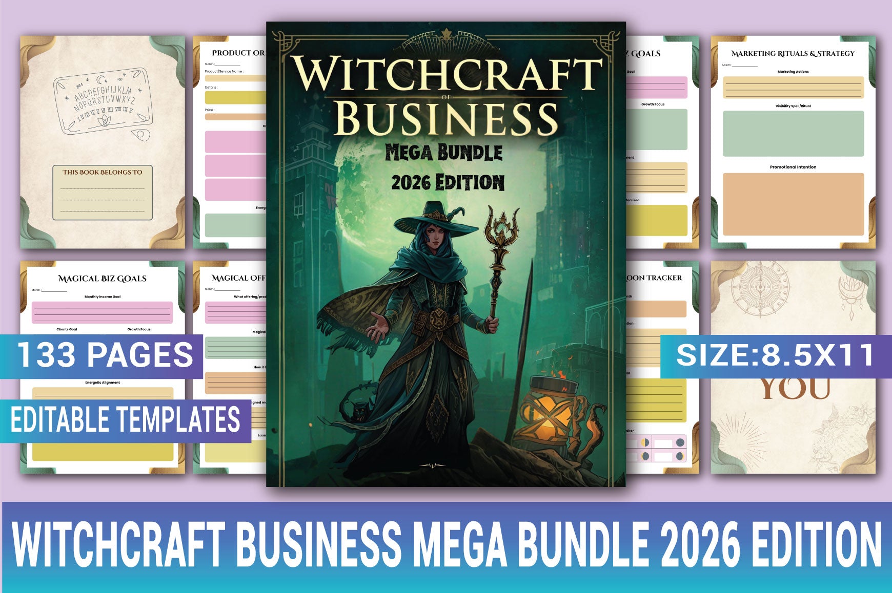 Witchcraft Business Mega Planner