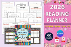 Reading Planner Guide - CraftNest - Digital Crafting and Art