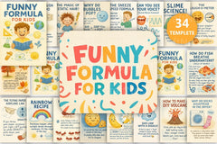 Funny Formula for Kids - CraftNest - Digital Crafting and Art