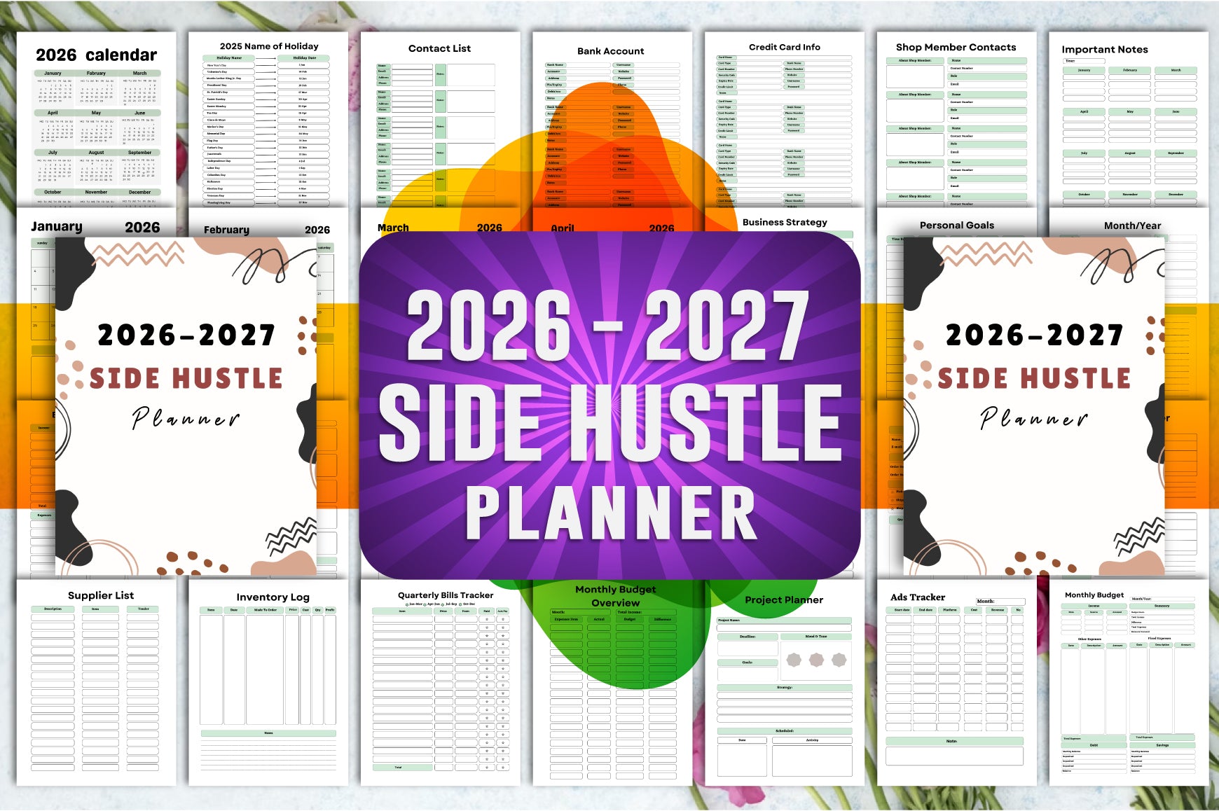 Side Hustle Planner