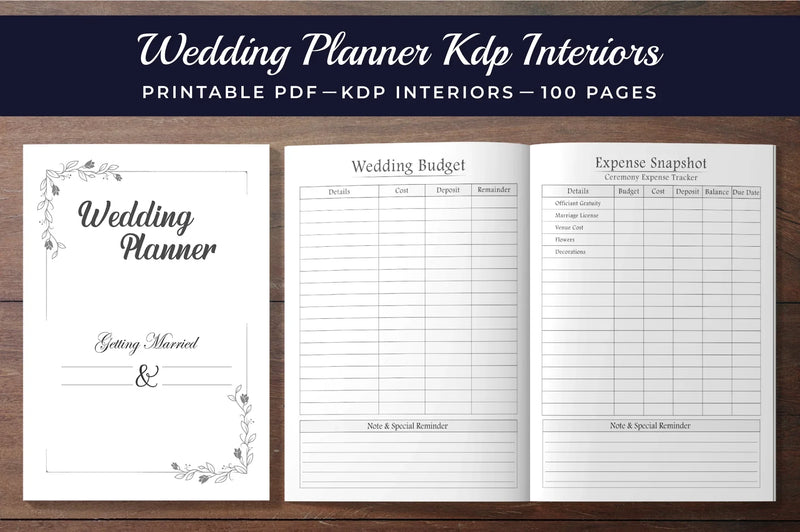 Wedding Planner - CraftNest - Digital Crafting and Art