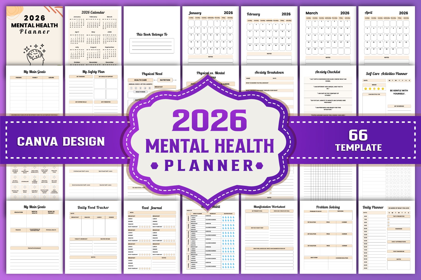 Mental Health Planner