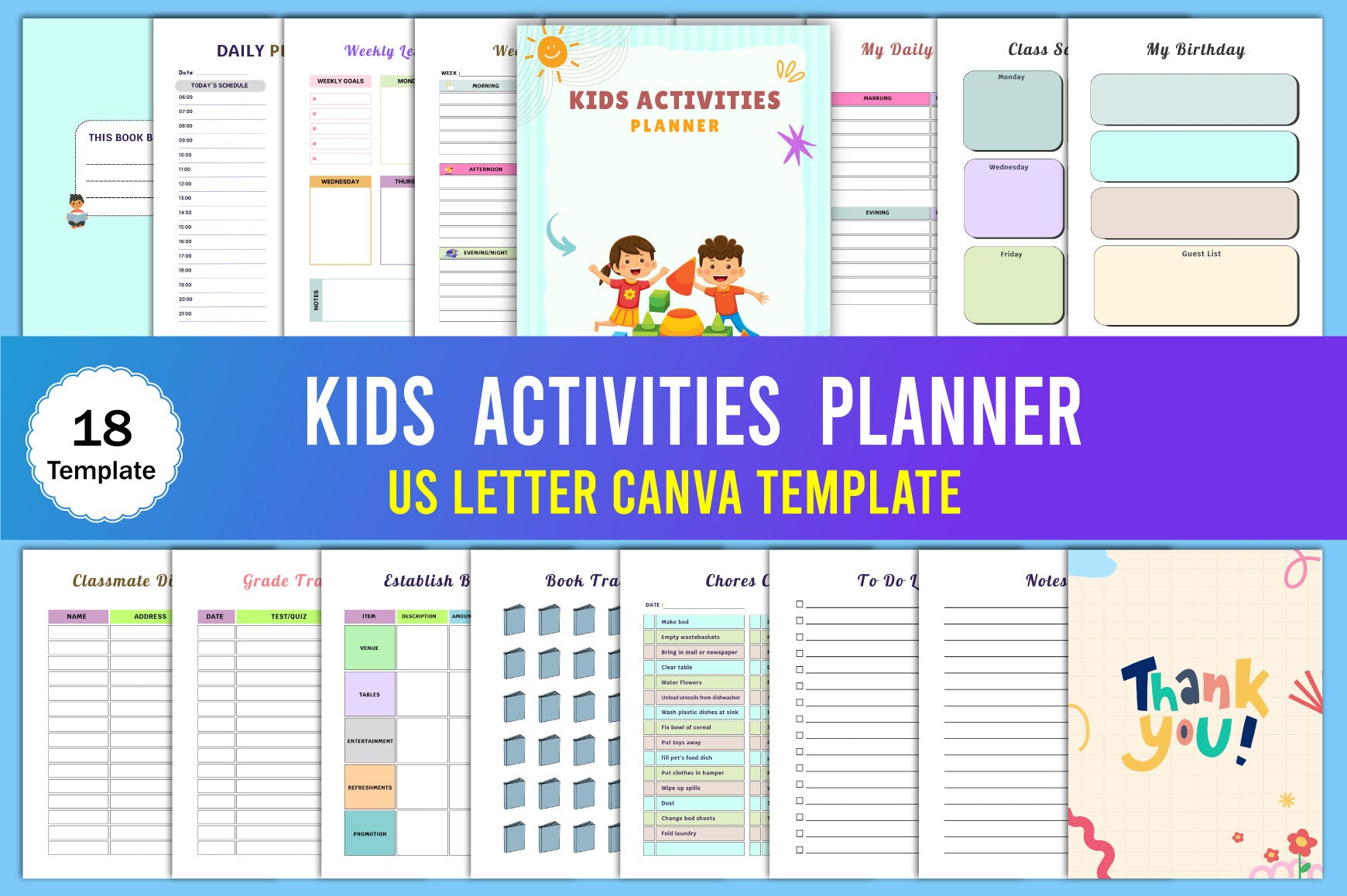 Kids Activities Planner