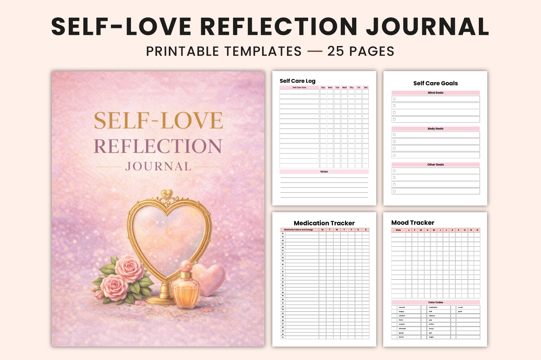 Self Love Reflection Journal