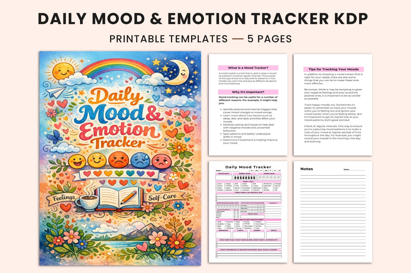 Daily Mood and Emotion Planner