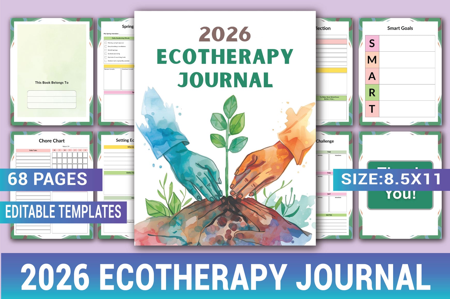 Ecotherapy Journal: Enhance Well-being with Nature Therapy