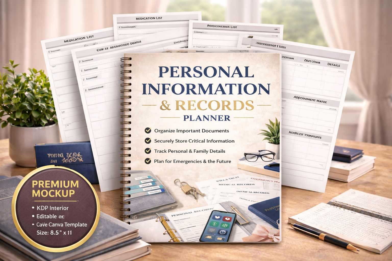 Personal Information Records Planner