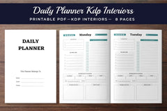 Daily Planner from 100 Planner - CraftNest - Digital Crafting and Art