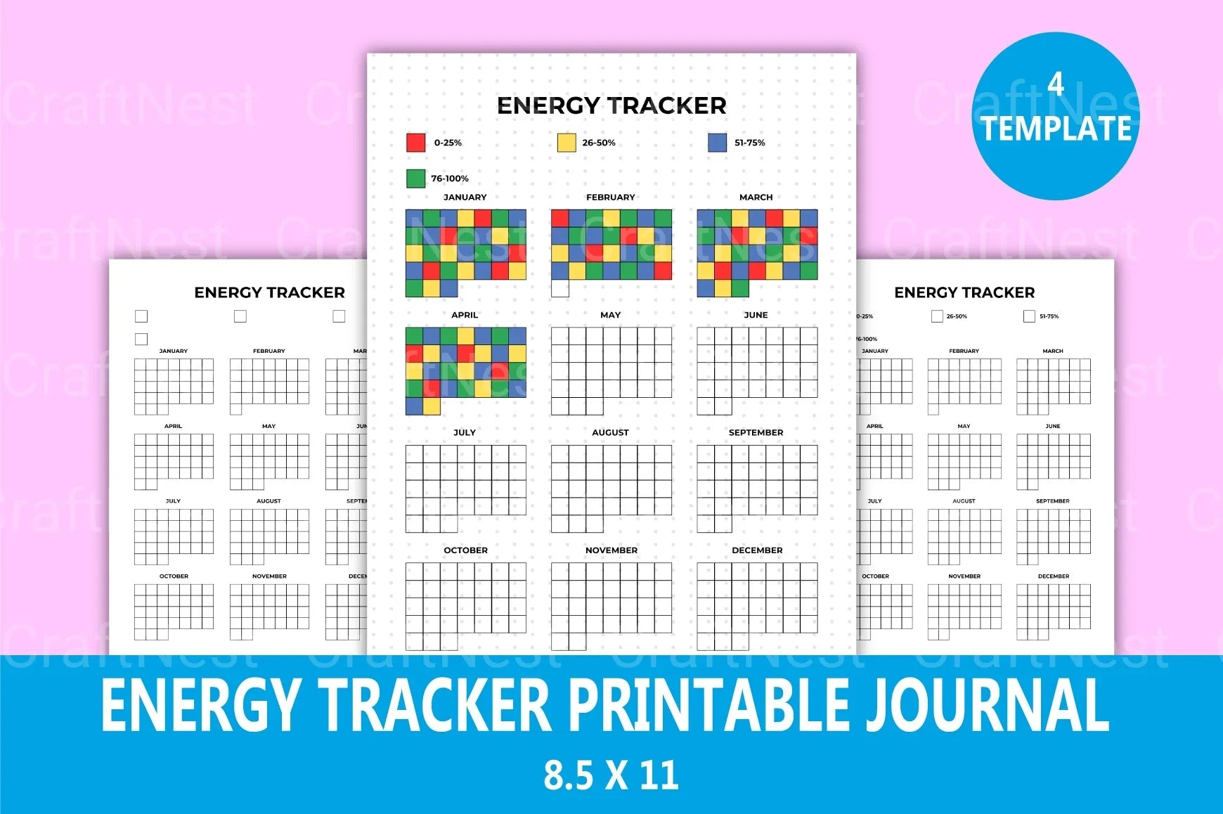 Energy Tracker Tool - CraftNest - Digital Crafting and Art