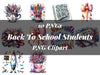 Back To School Students Clipart