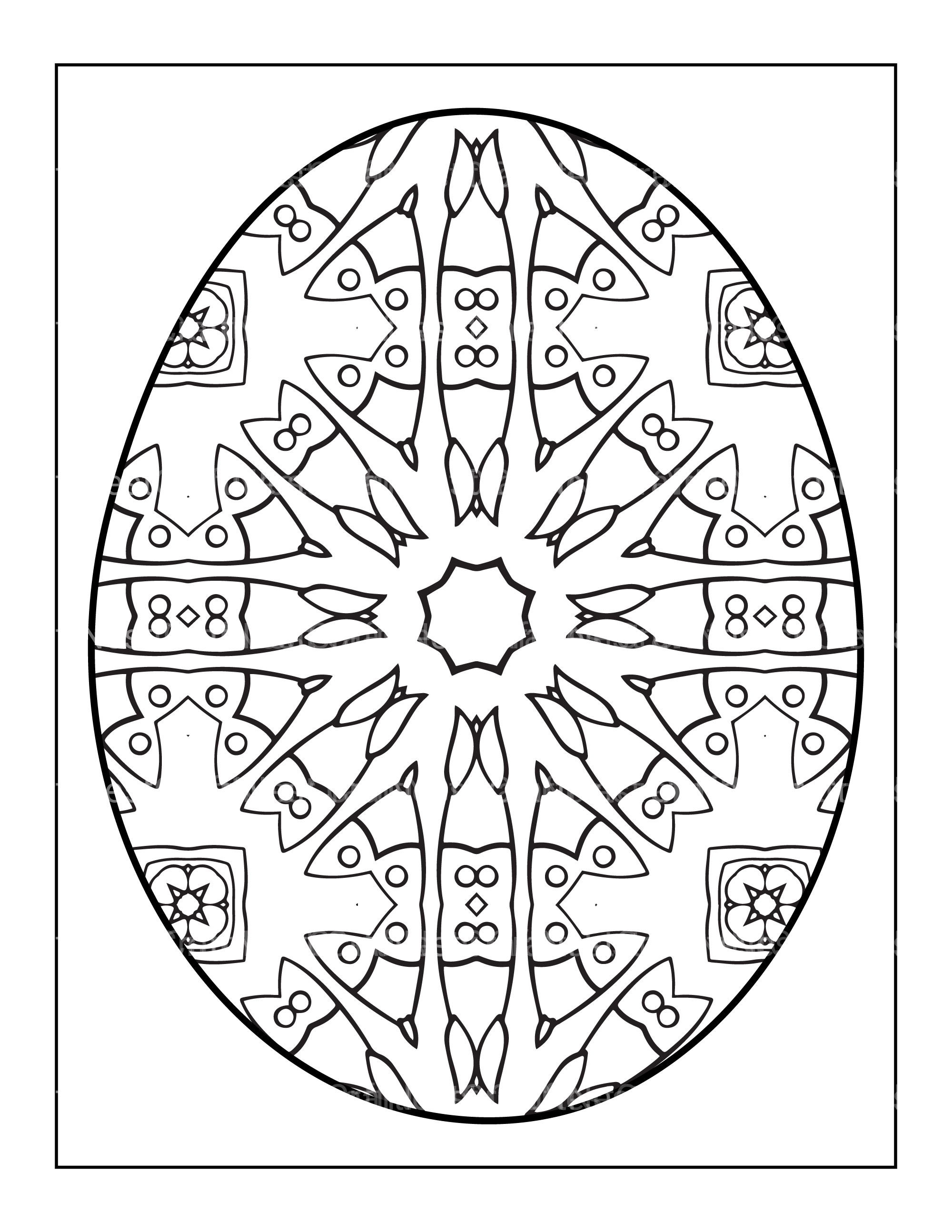 Kids Easter Coloring Book 3