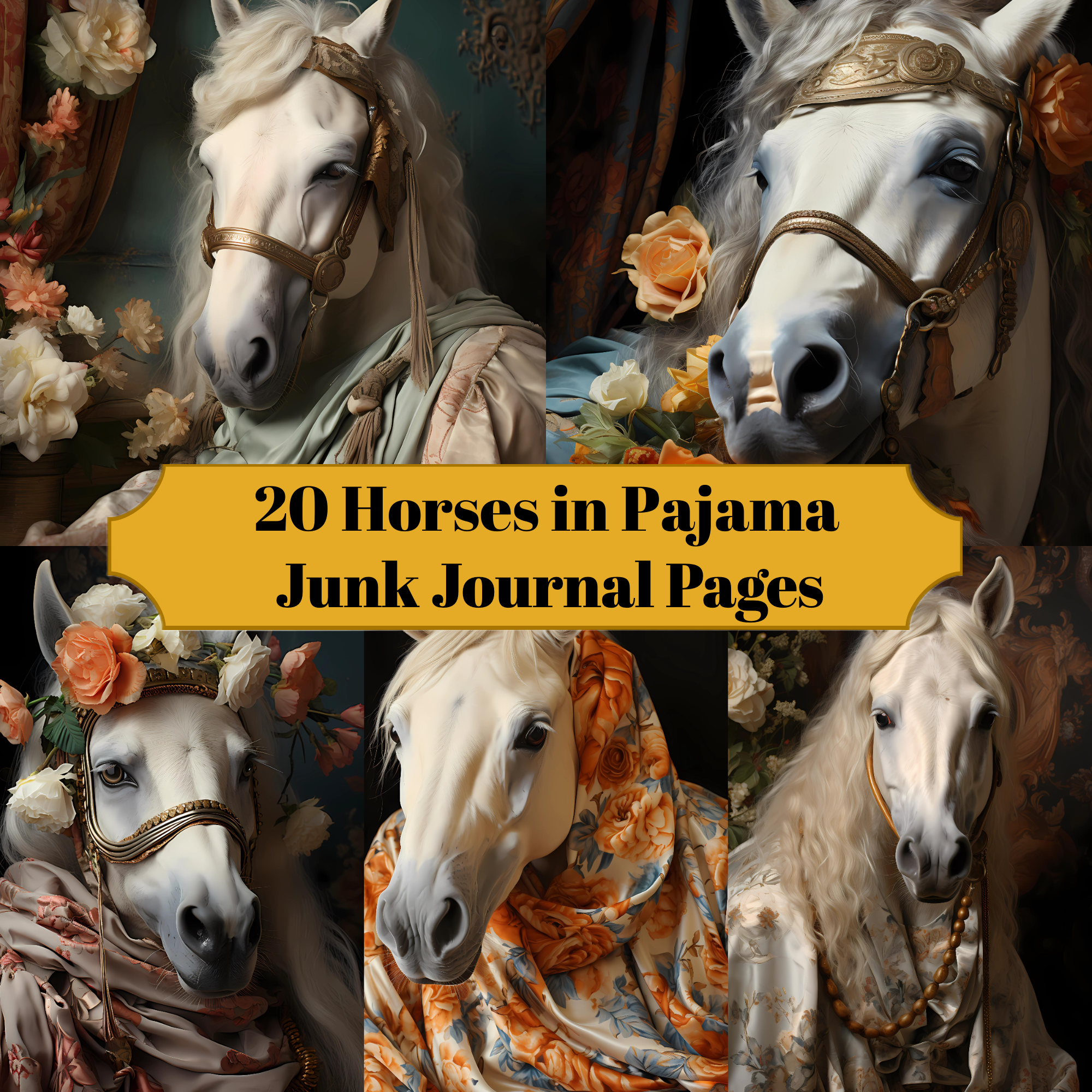 Horses In Pajamas - CraftNest