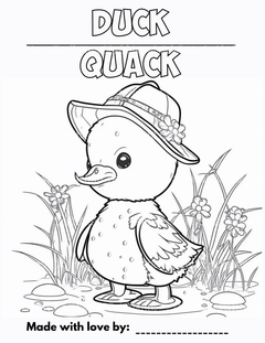 Farm Animals Coloring Book - CraftNest - Digital Crafting and Art