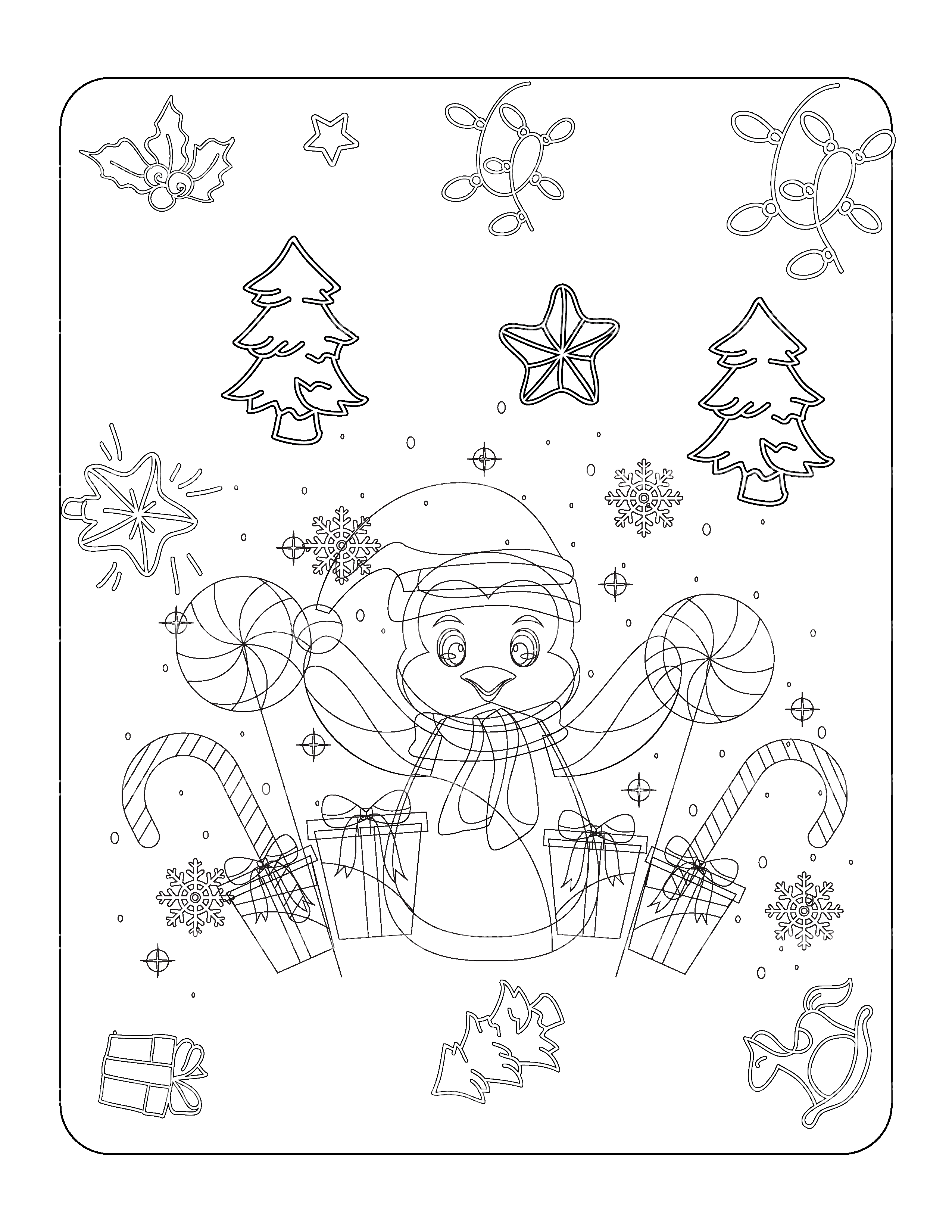 Kids Christmas Coloring Book 1