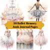 Ballet Memory Junk Journal Pages