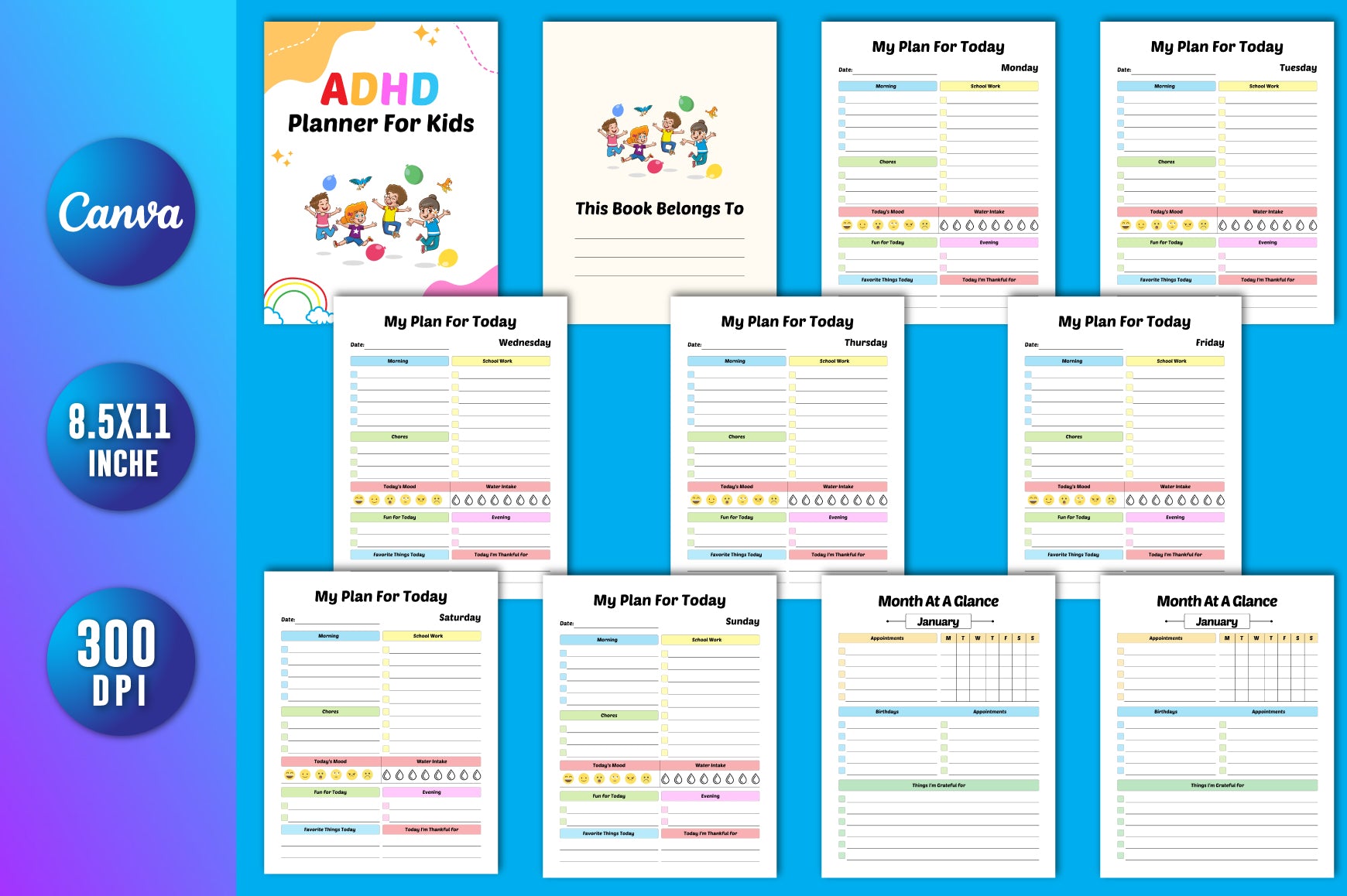 ADHD Planner for Kids