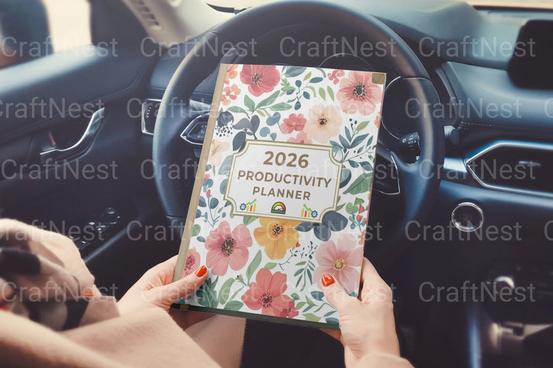 Boost Your Efficiency with the Productivity Planner - CraftNest - Digital Crafting and Art